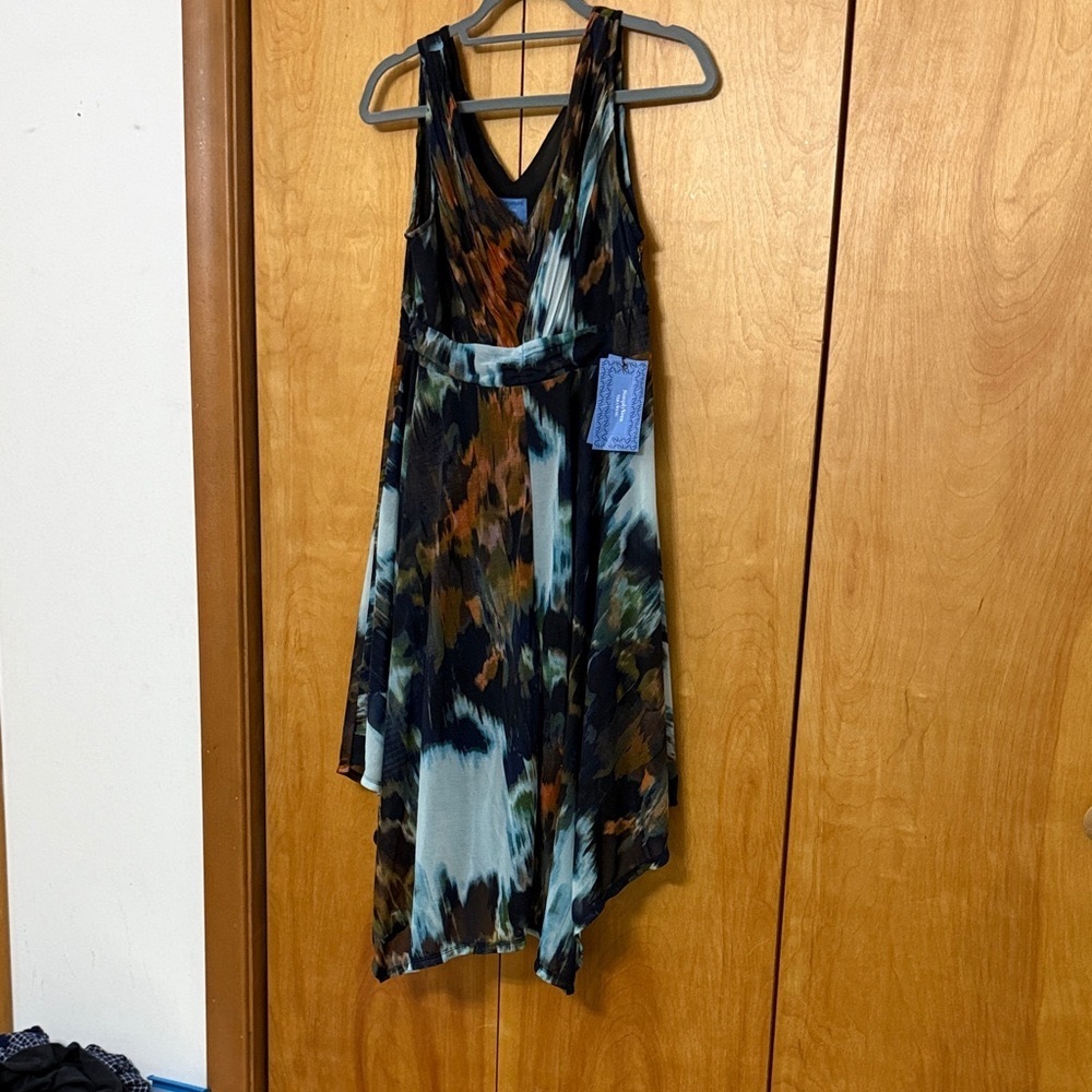 Simply Vera Vera Wang Multicolor Midi Dress